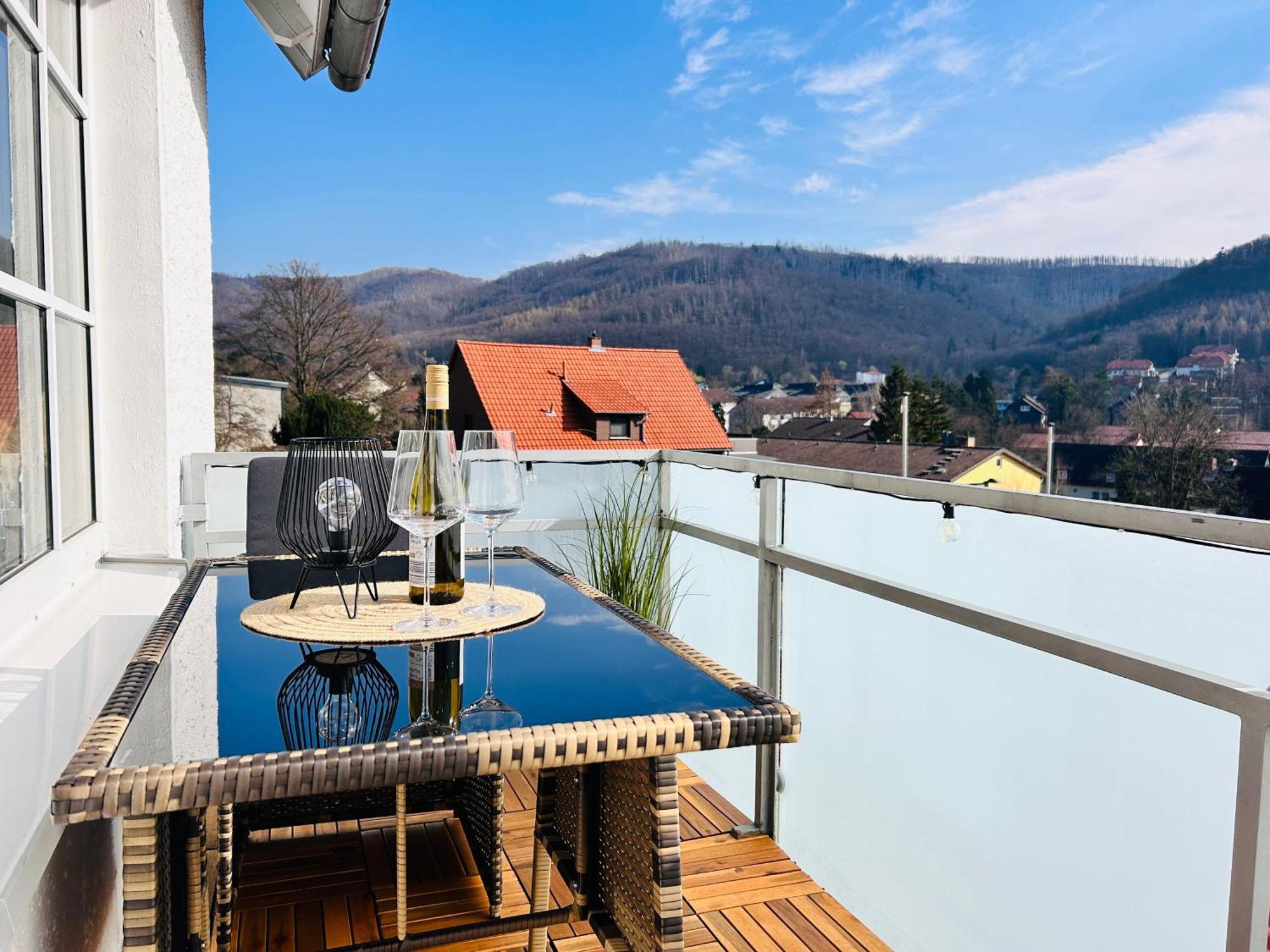 Harzburgliving Wohnung Goethe'S Ausblick 巴特哈尔茨堡 外观 照片
