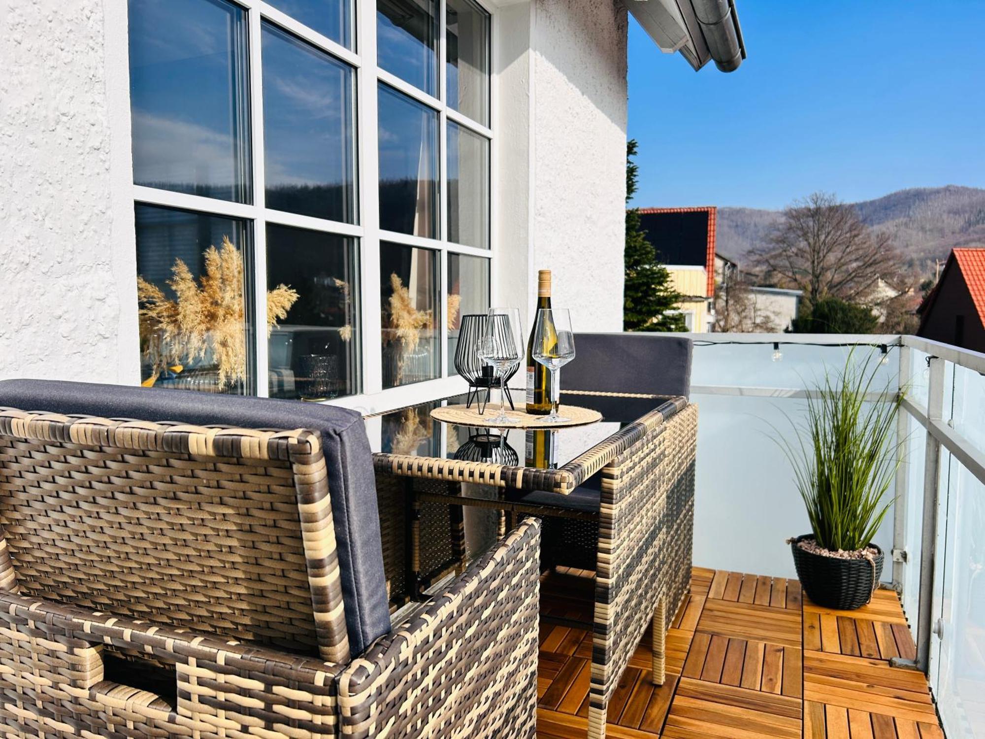 Harzburgliving Wohnung Goethe'S Ausblick 巴特哈尔茨堡 外观 照片